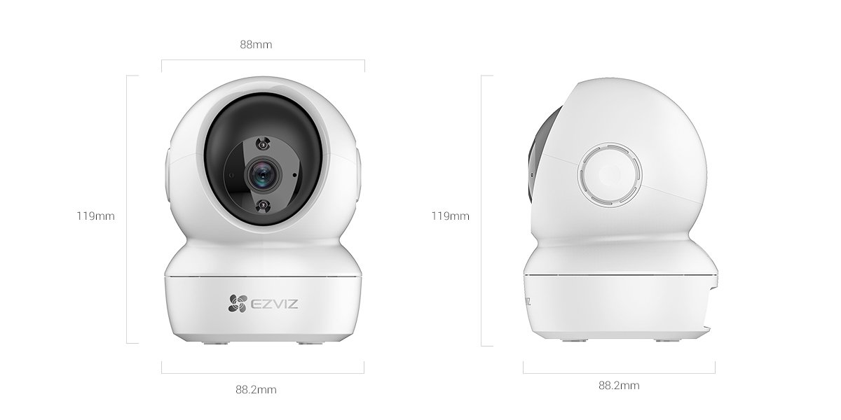 Camera EZVIZ H6C — ảnh minh họa từ nhà sản xuất